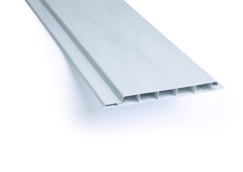 Kunststoffplatten - dunkles Holz