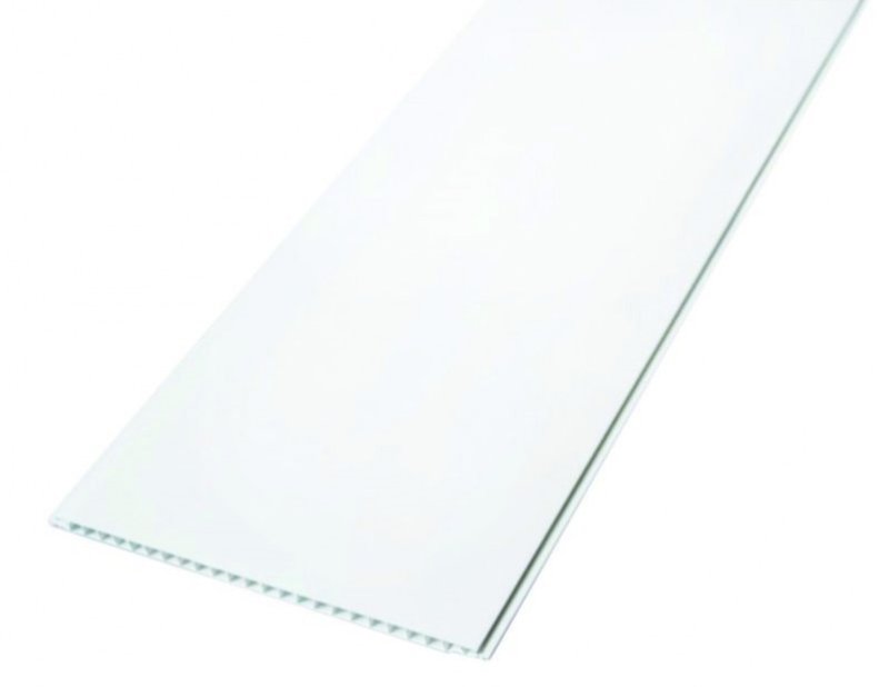 Plastový obklad Lomé - biela mat - 7 mm