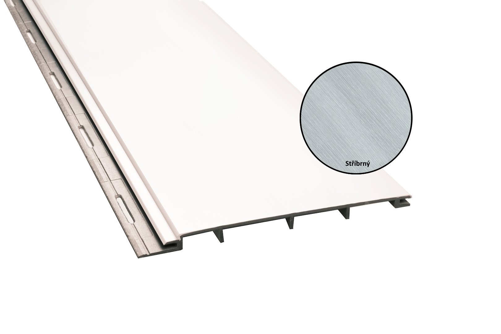 Vinylová palubka ISO20 - stříbrný