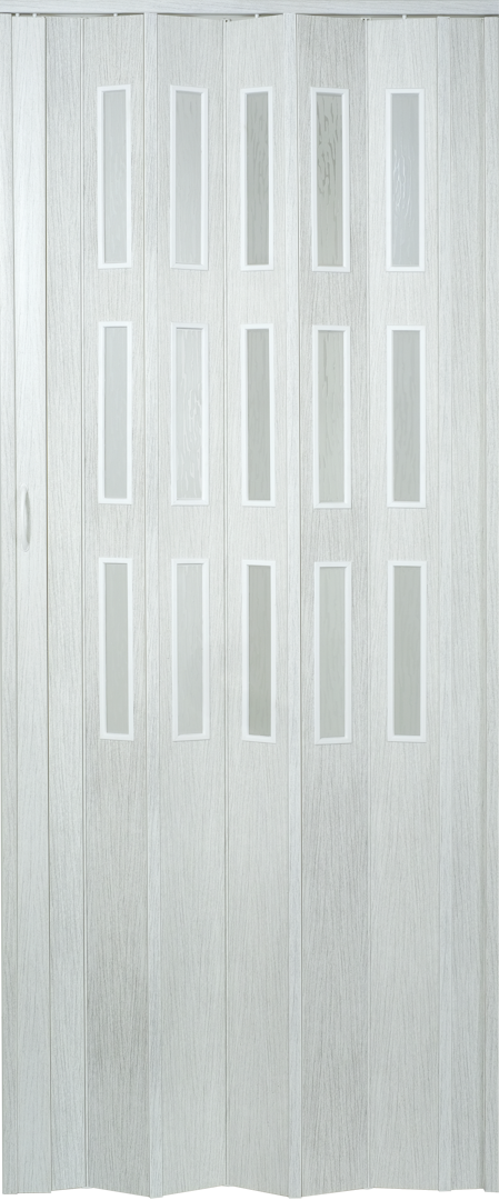 Kit DORA 87x200 cm - 11 Bříza, 3 řady skel